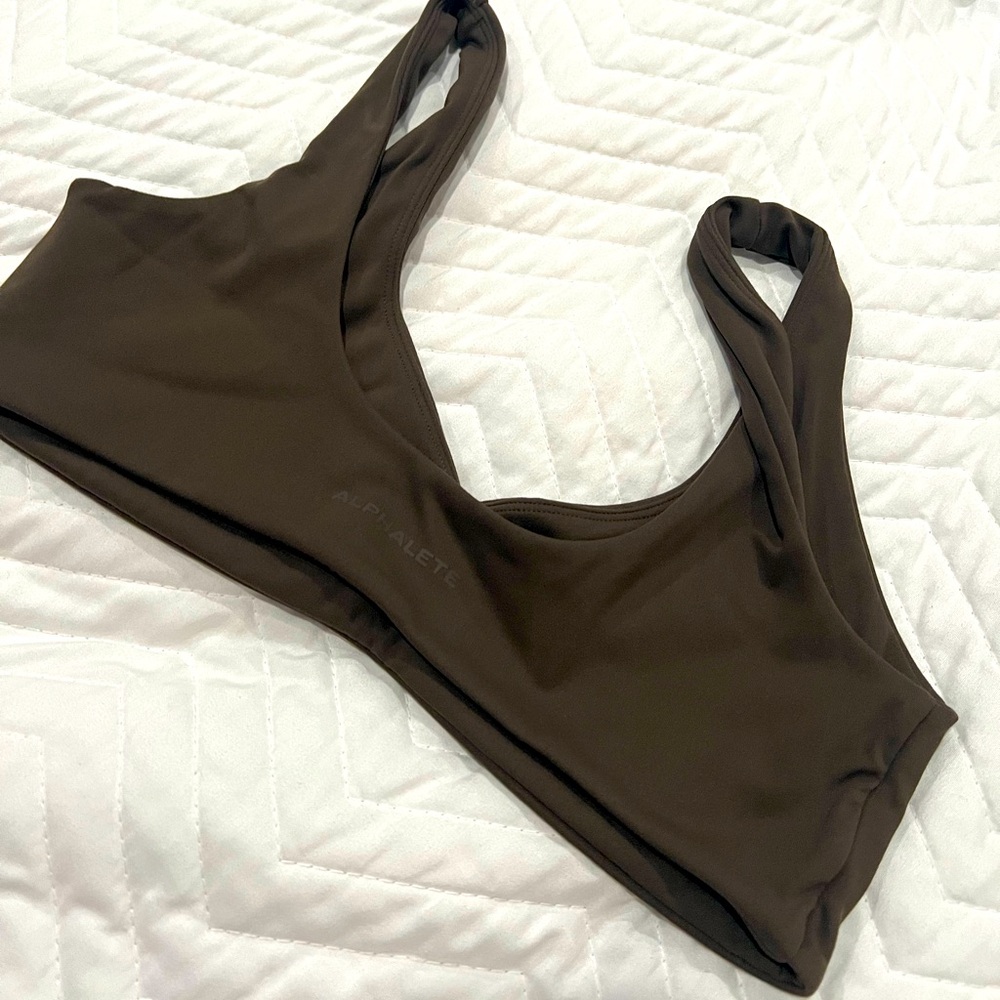 Alphalete Brown Sports Bra